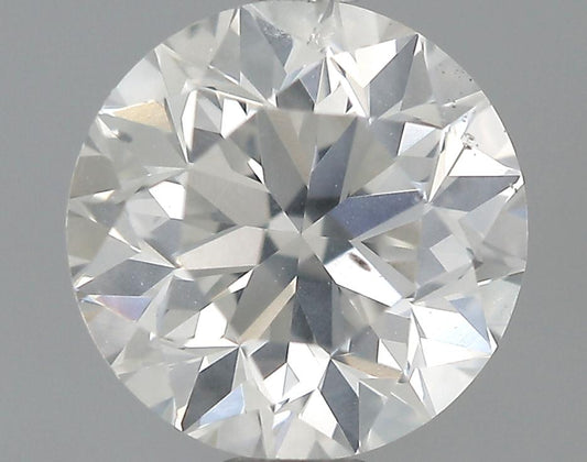GIA 0.74 H-SI2 Round Diamond
