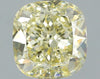 GIA 1.25 Fancy Light Yellow-VVS2 Cushion Diamond