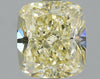 GIA 1.54 Fancy Light Yellow-VS1 Cushion Diamond