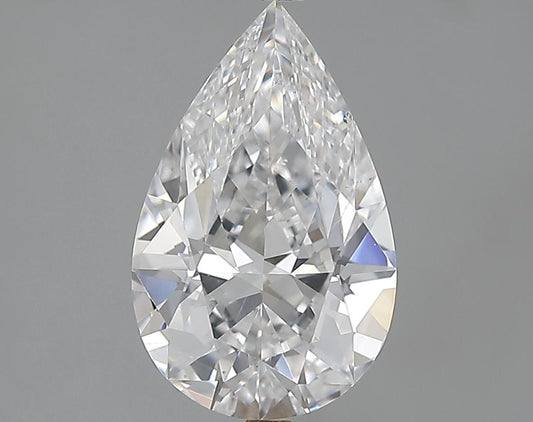 GIA 2.01 D-SI1 Pear Diamond