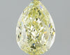 GIA 1.75 Fancy Light Yellow-SI2 Pear Diamond