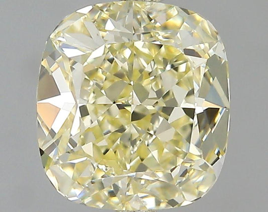 GIA 1.12 Y - Z-VVS1 Cushion Diamond