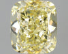 GIA 1.15 Fancy Yellow-VS1 Cushion Diamond