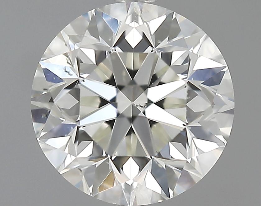 GIA 1.01 J-SI1 Round Diamond