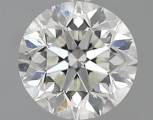 GIA 1.01 J-SI1 Round Diamond