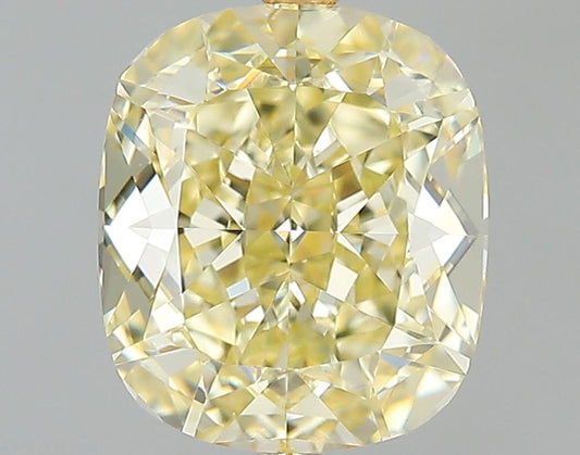 GIA 1.78 Fancy Yellow-IF Cushion Diamond
