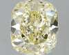 GIA 1.24 Fancy Light Yellow-VVS1 Cushion Diamond