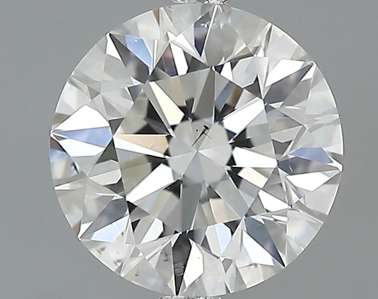 GIA 1.01 H-SI1 Round Diamond