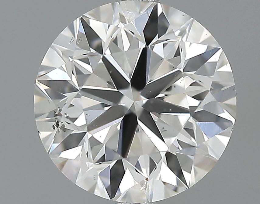 GIA 1.01 H-SI1 Round Diamond