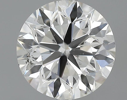 GIA 1.01 H-SI1 Round Diamond