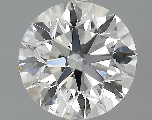 GIA 1.21 H-SI1 Round Diamond