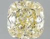 GIA 1.61 Fancy Light Yellow-VVS1 Cushion Diamond