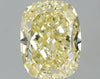 GIA 1.46 Fancy Light Yellow-VVS2 Cushion Diamond