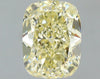 GIA 1.54 Fancy Light Yellow-VVS1 Cushion Diamond