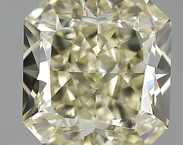 GIA 1.86 Fancy Yellow-VVS1 Radiant Diamond