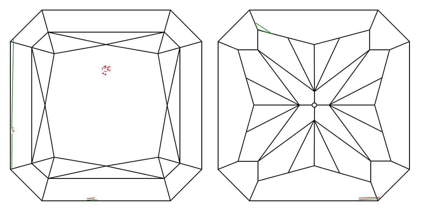 GIA 0.47 Fancy Yellow-VS1 Radiant Diamond