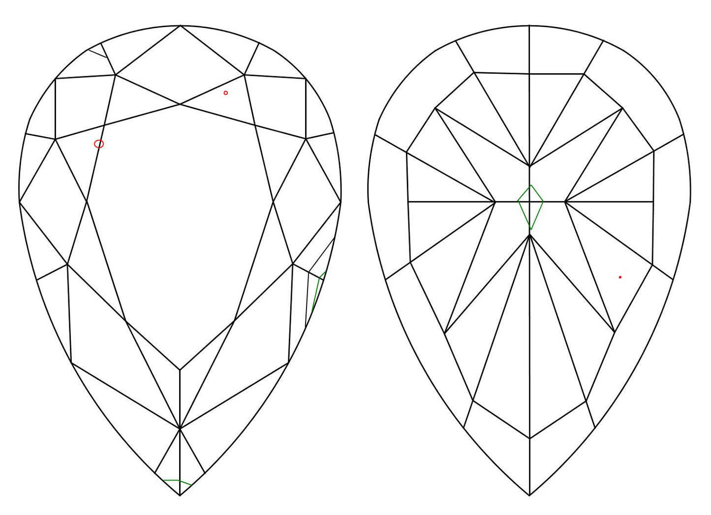 GIA 1.02 F-VS1 Pear Diamond