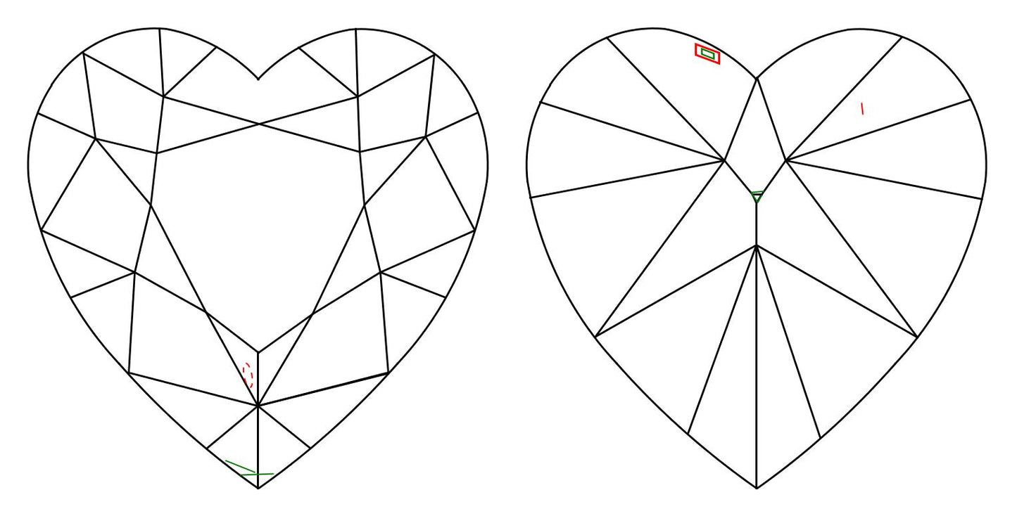 GIA 0.62 Fancy Yellow-VS2 Heart Diamond