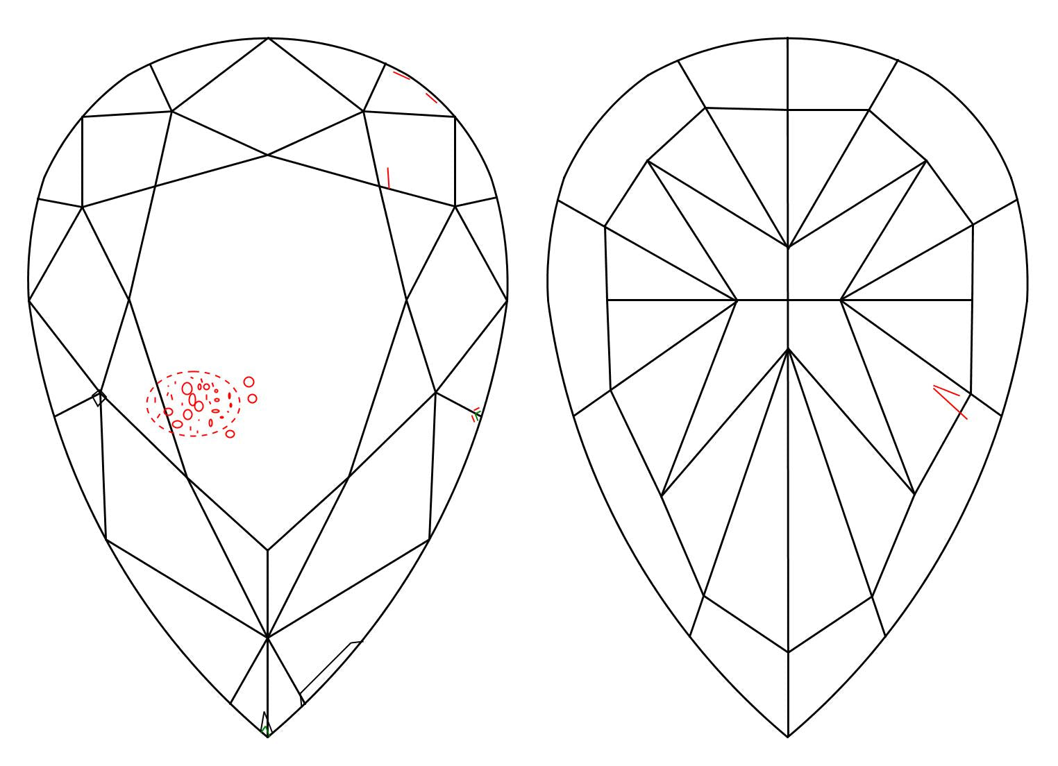 GIA 0.5 Fancy Intense Yellow-SI1 Pear Diamond