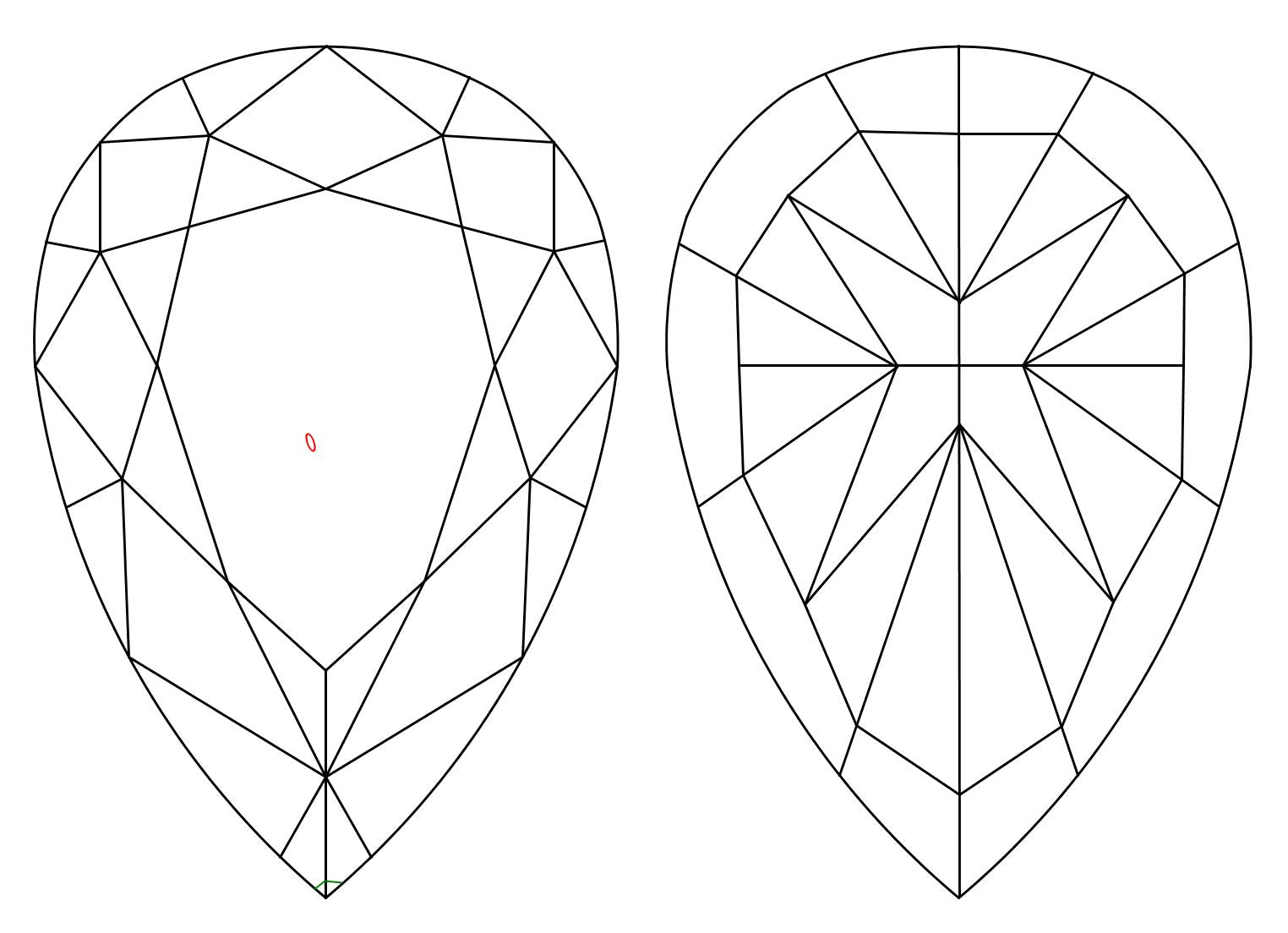 GIA 0.55 Fancy Yellow-VS2 Pear Diamond