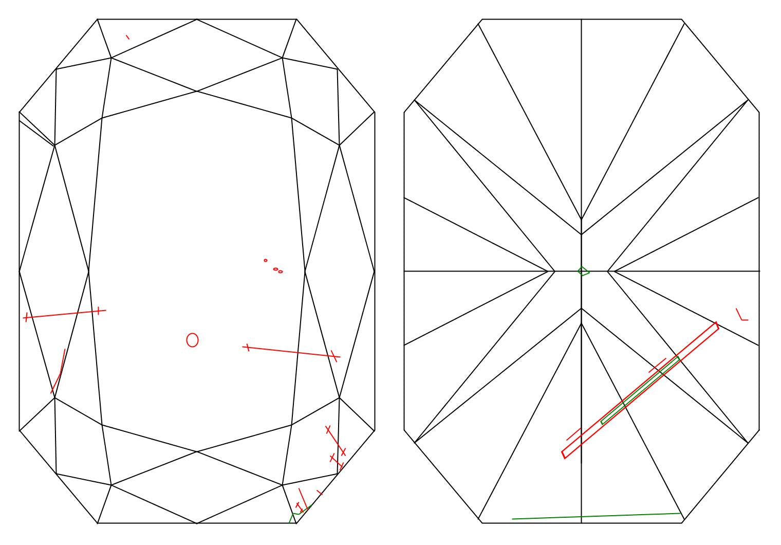 GIA 1.01 N-I1 Radiant Diamond