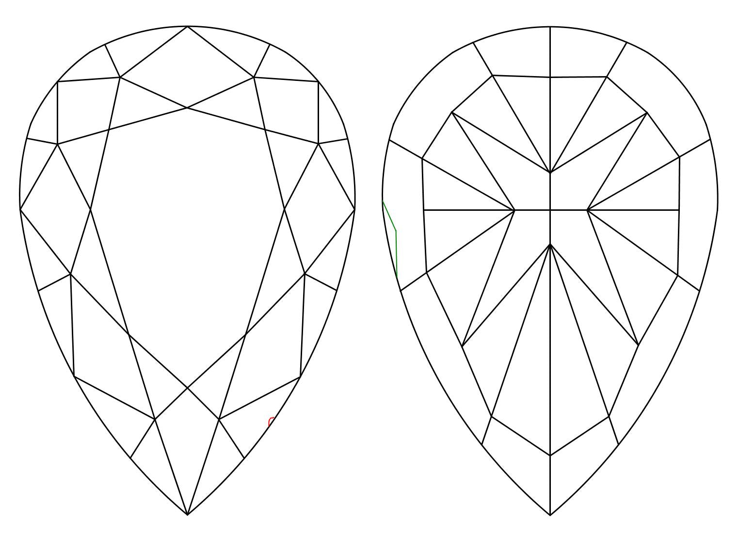 GIA 0.41 Fancy Intense Yellow-VVS2 Pear Diamond