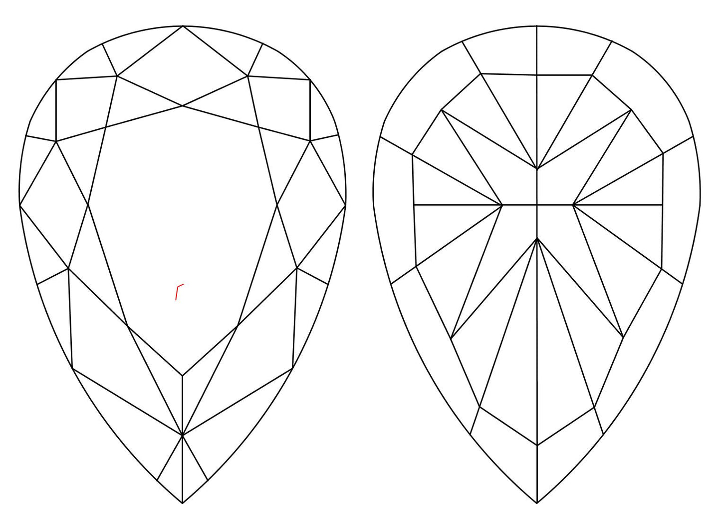 GIA 0.3 Fancy Light Yellow-VS2 Pear Diamond