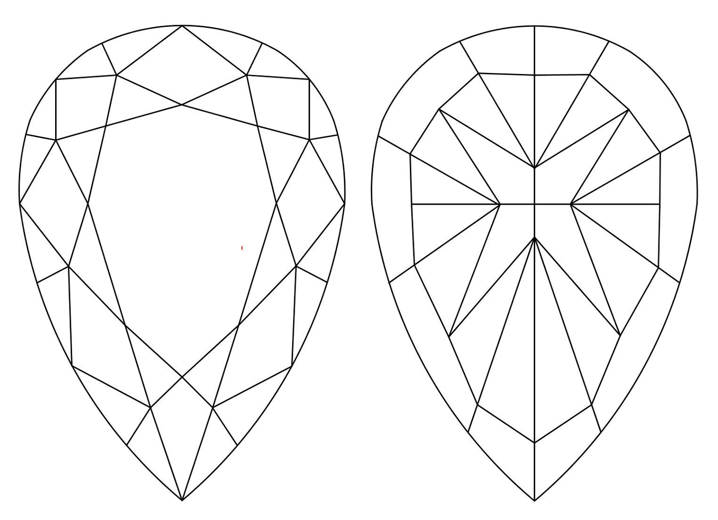 GIA 0.45 Fancy Yellow-VVS1 Pear Diamond