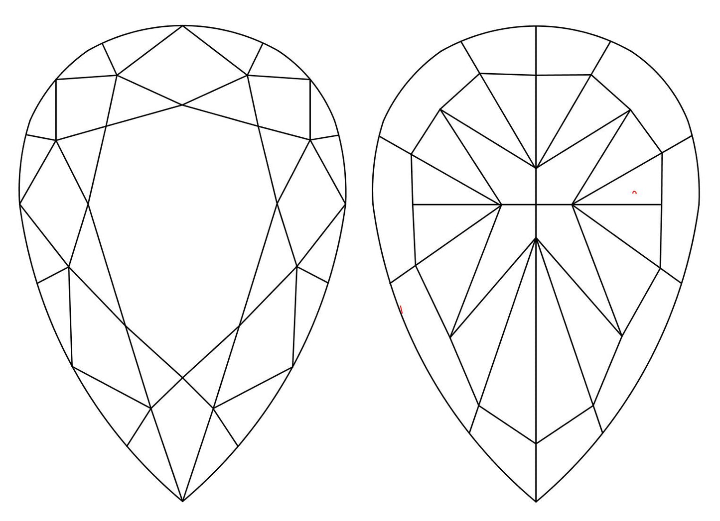 GIA 0.55 Fancy Intense Yellow-VVS1 Pear Diamond