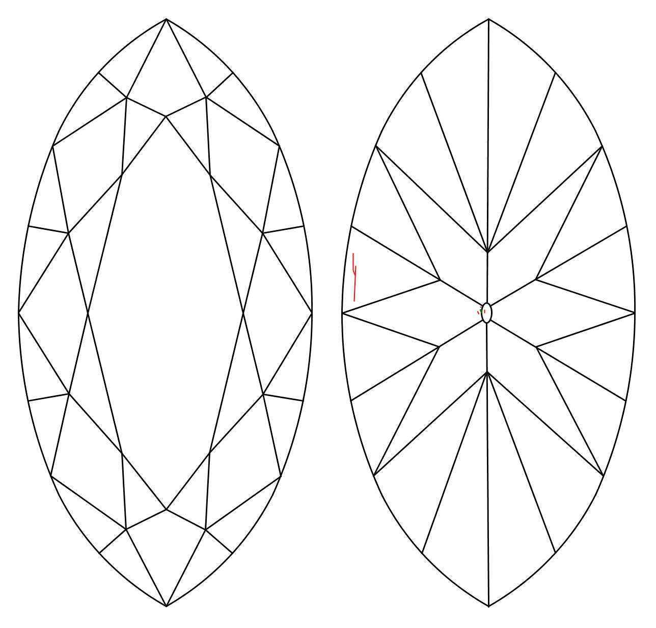 GIA 0.74 Very Light Pink-VS2 Marquise Diamond
