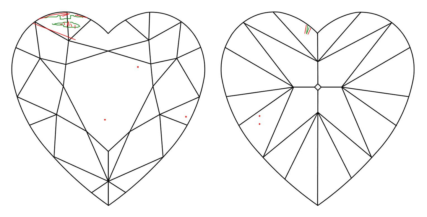 GIA 0.88 Fancy Intense Yellow-SI1 Heart Diamond
