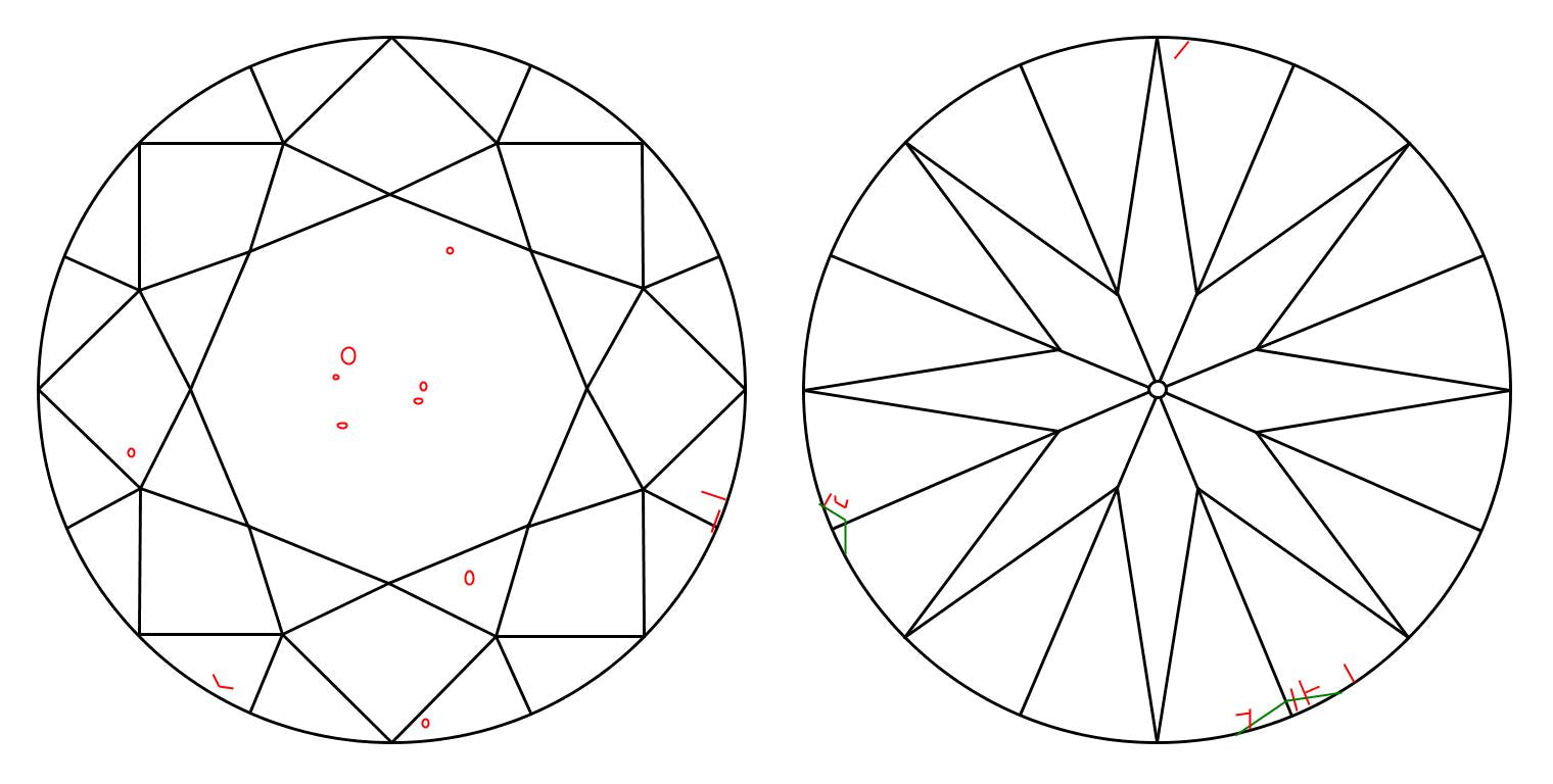 GIA 3.05 D-VS2 Round Diamond