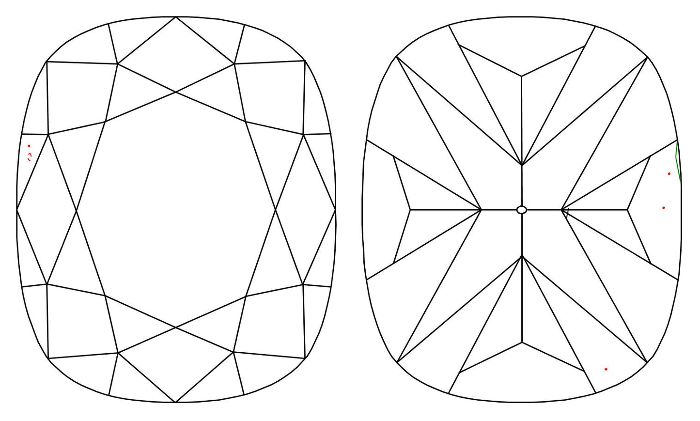 GIA 1.02 D-VVS2 Cushion Diamond