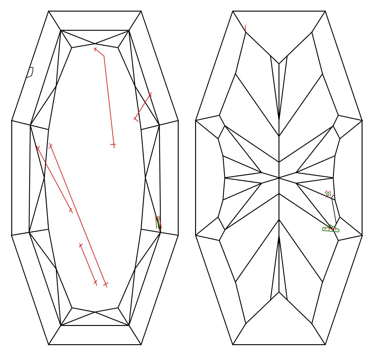 GIA 0.86 Fancy Intense Yellow-VS2 Octagonal Diamond