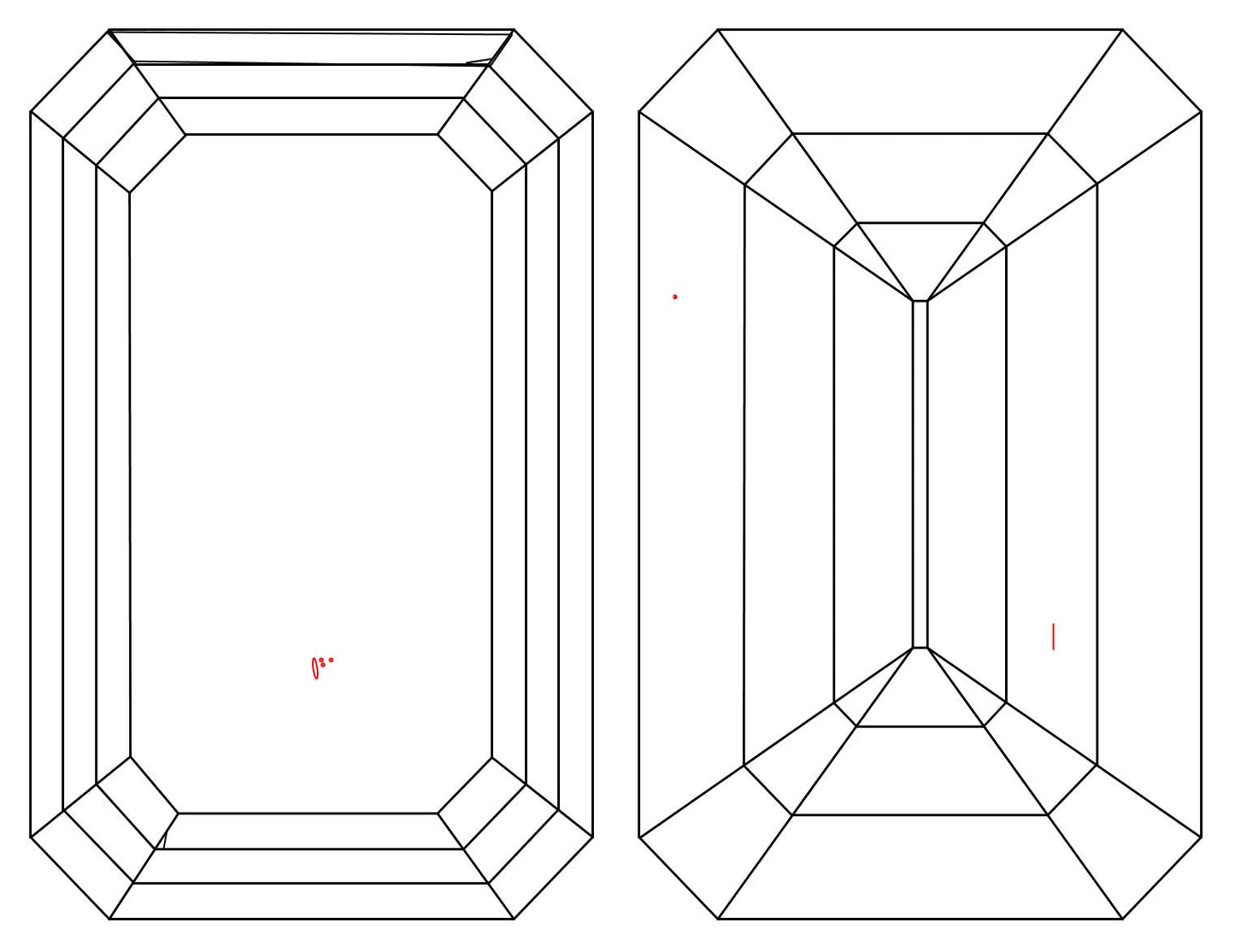 GIA 3.01 G-VS1 Emerald Diamond