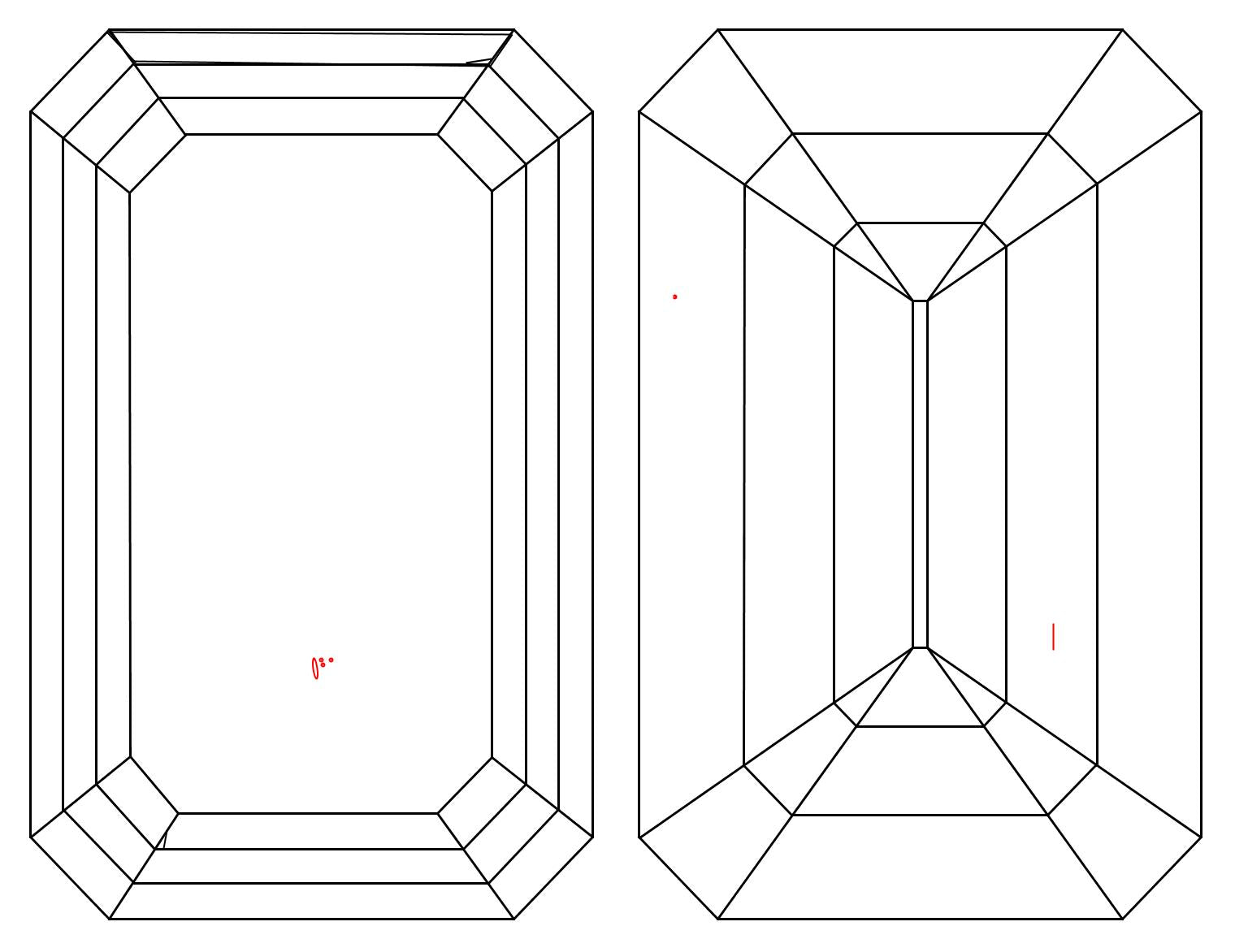 GIA 3.01 G-VS1 Emerald Diamond