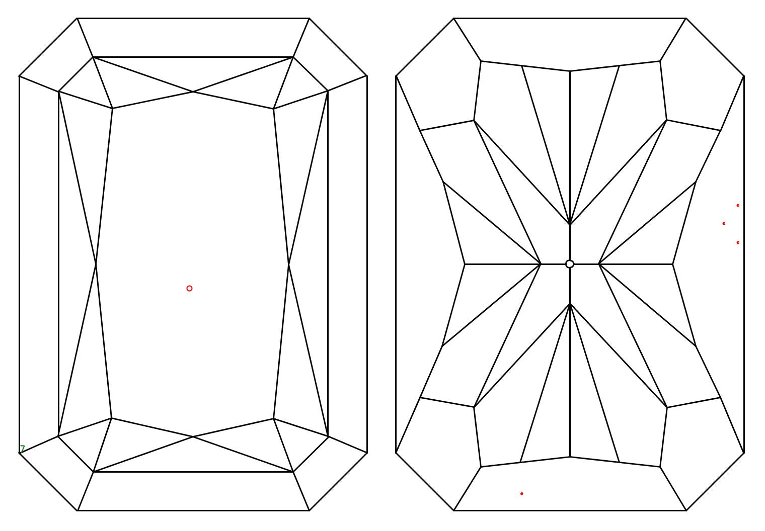 GIA 1.01 F-VS2 Radiant Diamond