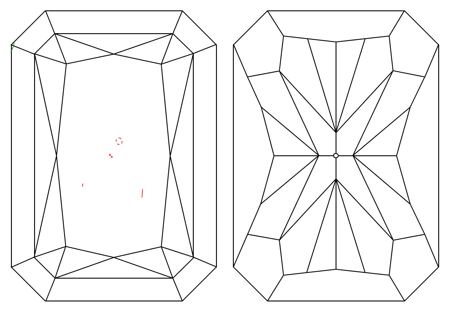 GIA 1.01 G-VS1 Radiant Diamond