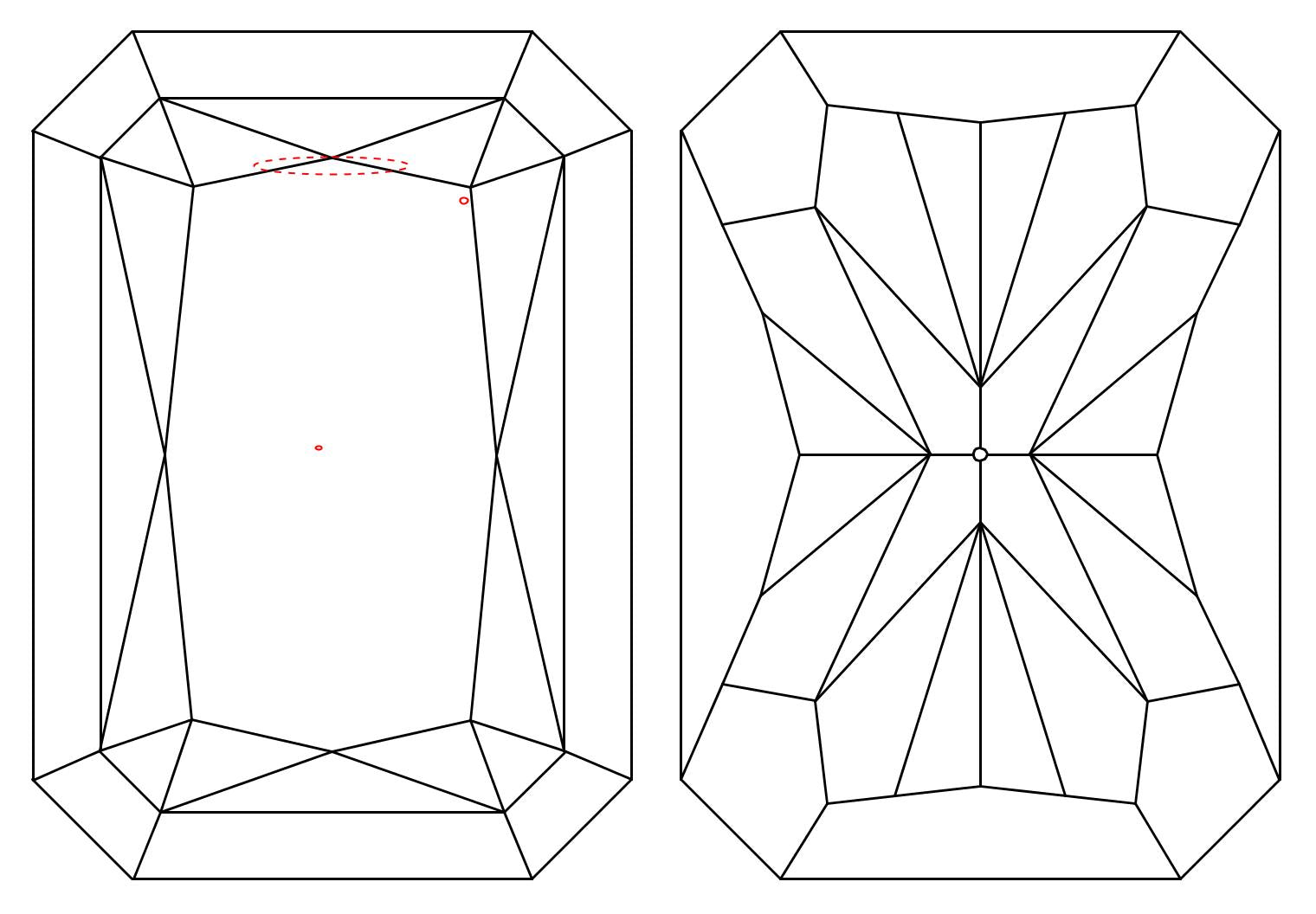GIA 1.01 E-VS2 Radiant Diamond