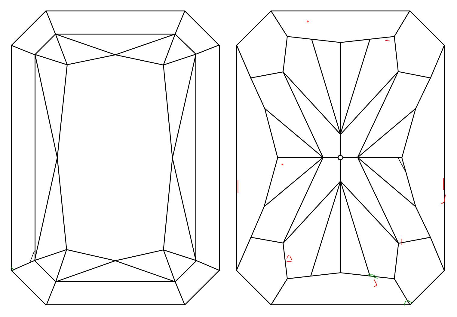 GIA 1 G-VS1 Radiant Diamond