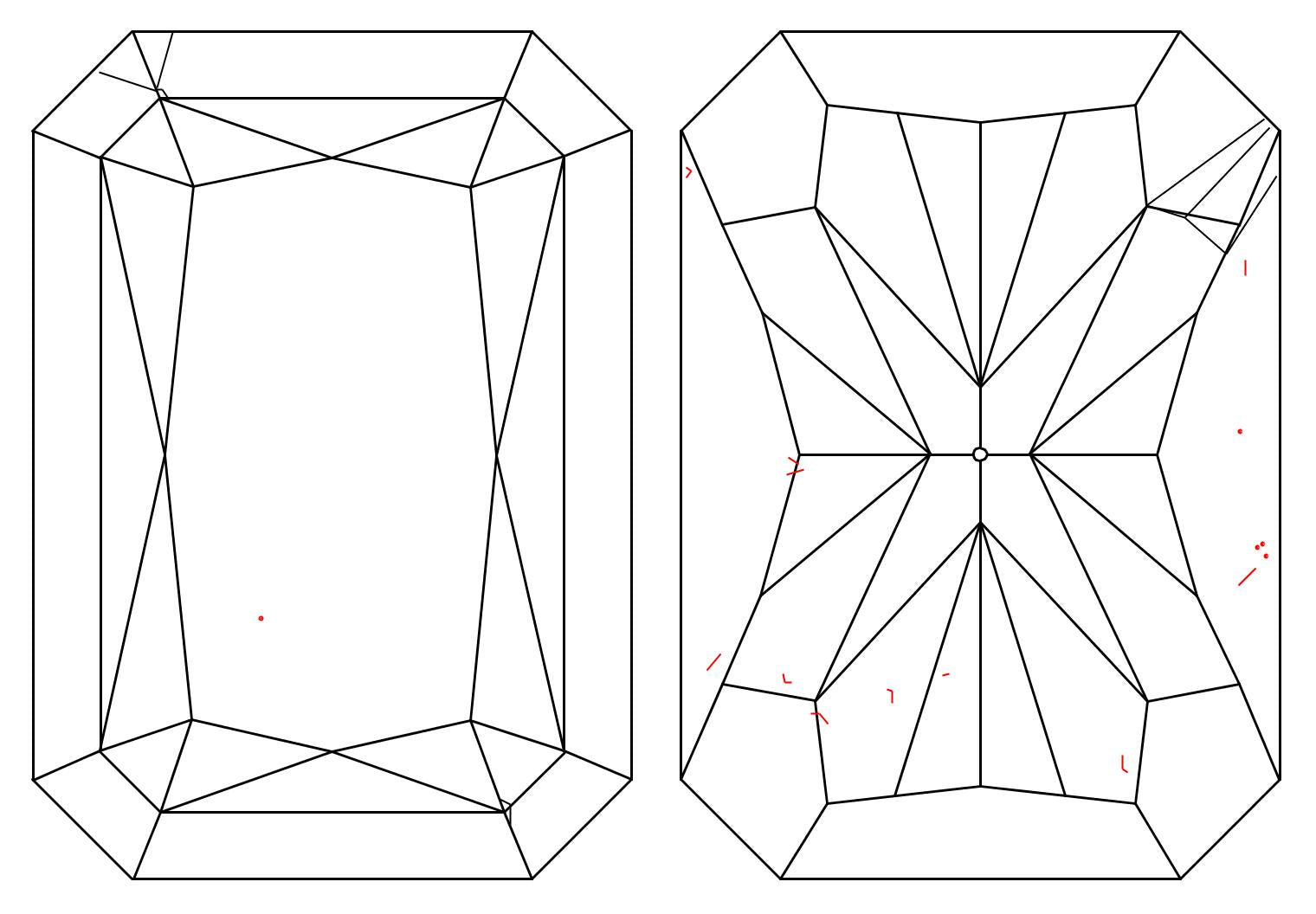 GIA 1 F-VS2 Radiant Diamond