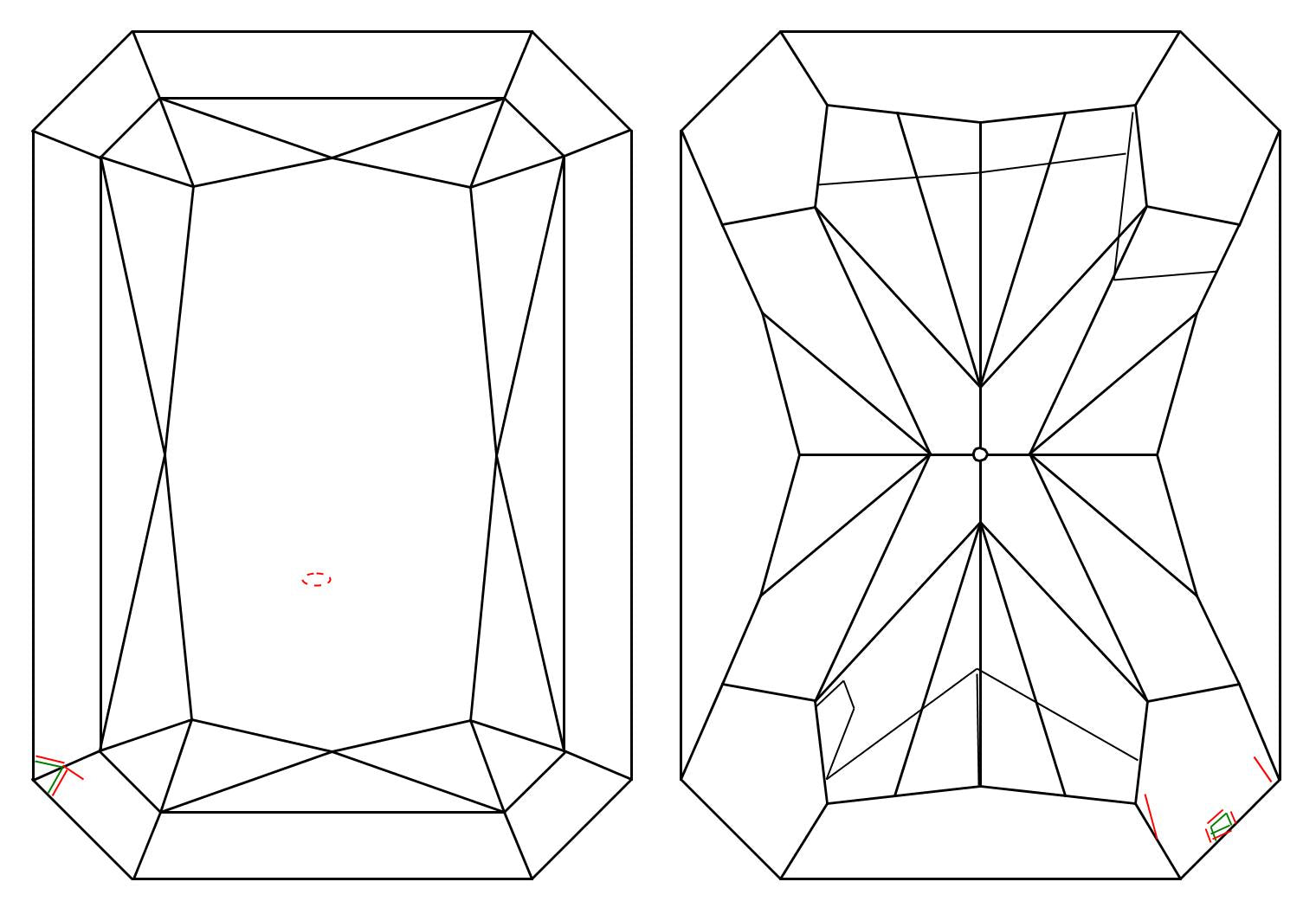 GIA 1 F-VS2 Radiant Diamond