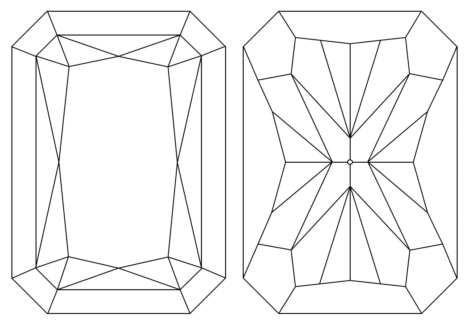 GIA 1.01 D-IF Radiant Diamond