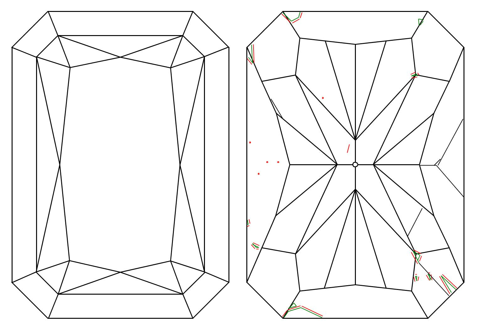 GIA 1 D-VS1 Radiant Diamond