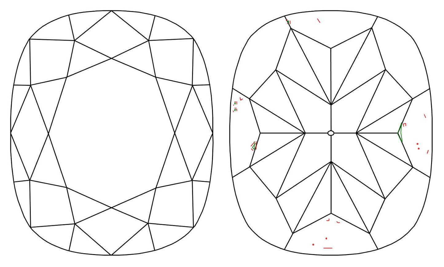 GIA 1.24 G-VS1 Cushion Diamond