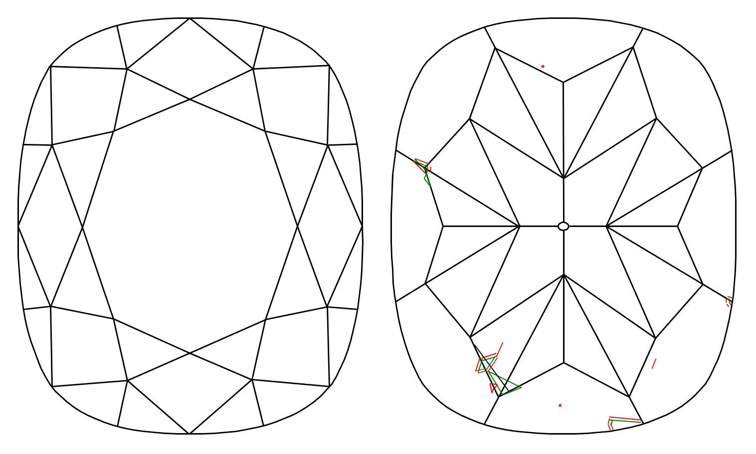 GIA 1.21 E-VS1 Cushion Diamond