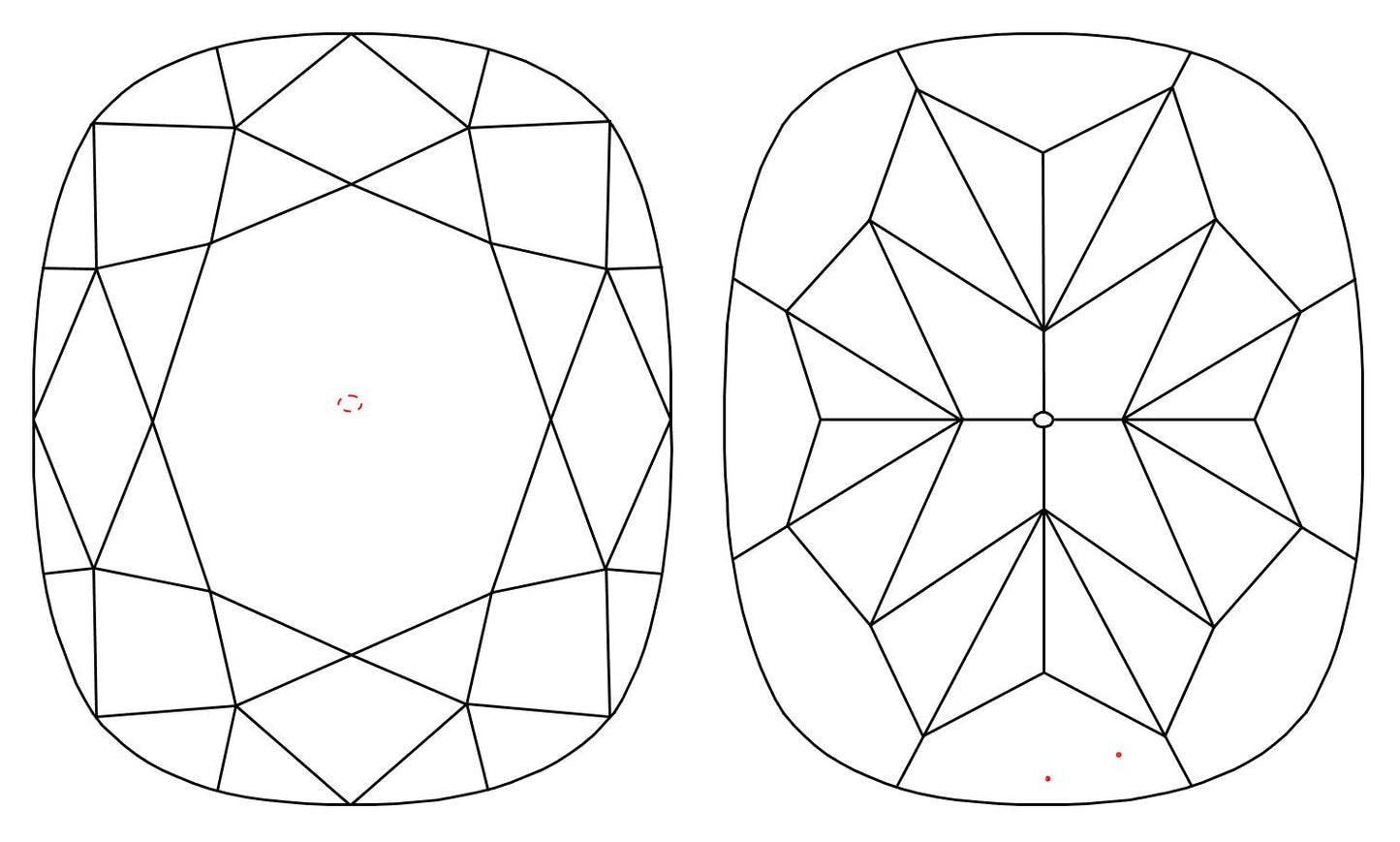 GIA 1.01 I-VS1 Cushion Diamond