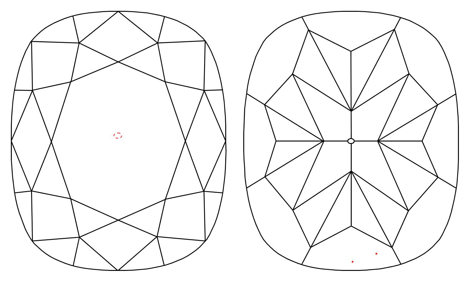GIA 1.01 I-VS1 Cushion Diamond