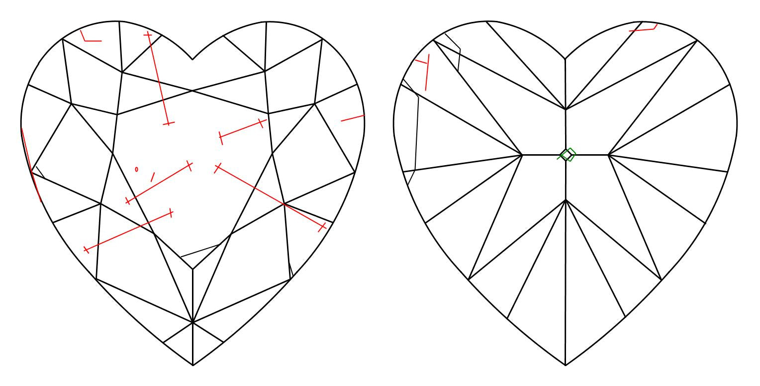 GIA 1 E-SI1 Heart Diamond