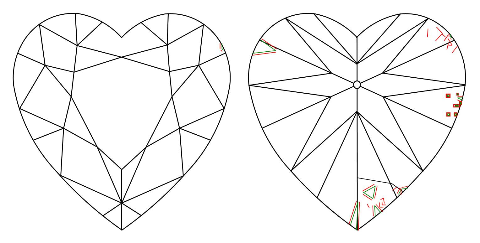 GIA 1.01 G-VS2 Heart Diamond